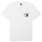 Space Bass S/S Tee - White
