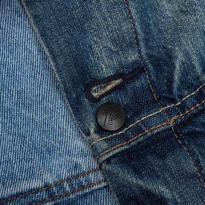 Rebuild by Covered Reversible Jacket Jean Jacket + Rug - Multi