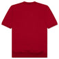 Red Emblem S/S Polo Neck - Red