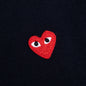 Red Emblem S/S V Neck Sweater - Navy