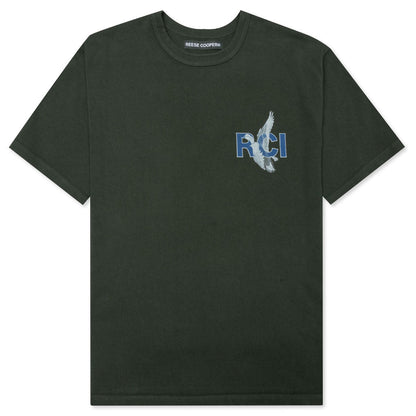 Duck Print T-Shirt - Forest