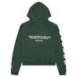 Forest Collegiate Hooded Sweatshirt - Forest Green