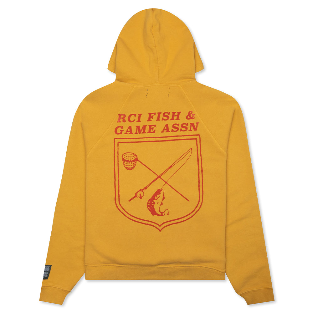 Piru Creek Hooded Sweatshirt - Yellow