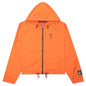 Ripstop Zipped Hooded Jacket - Orange