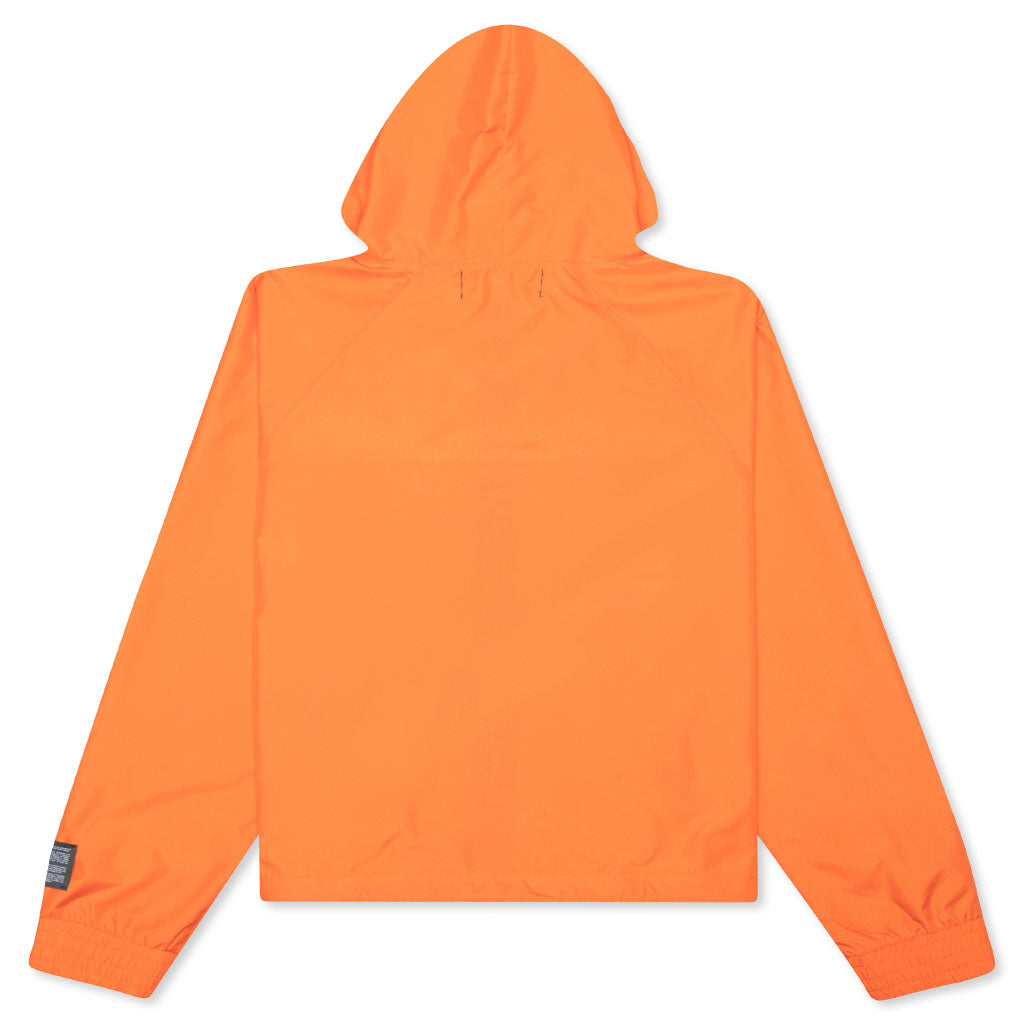 Ripstop Zipped Hooded Jacket - Orange