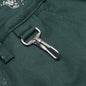 Stamp Print Cotton Canvas Cargo Trouser - Green