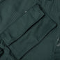 Stamp Print Cotton Canvas Cargo Trouser - Green