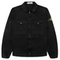 Regular Fit Overshirt - Black