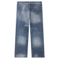 Relaxed Fit Denim Pants - Light Blue