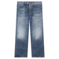 Relaxed Fit Denim Pants - Light Blue