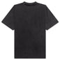 Red Applique T-Shirt - Vintage Black