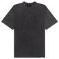 Red Applique T-Shirt - Vintage Black