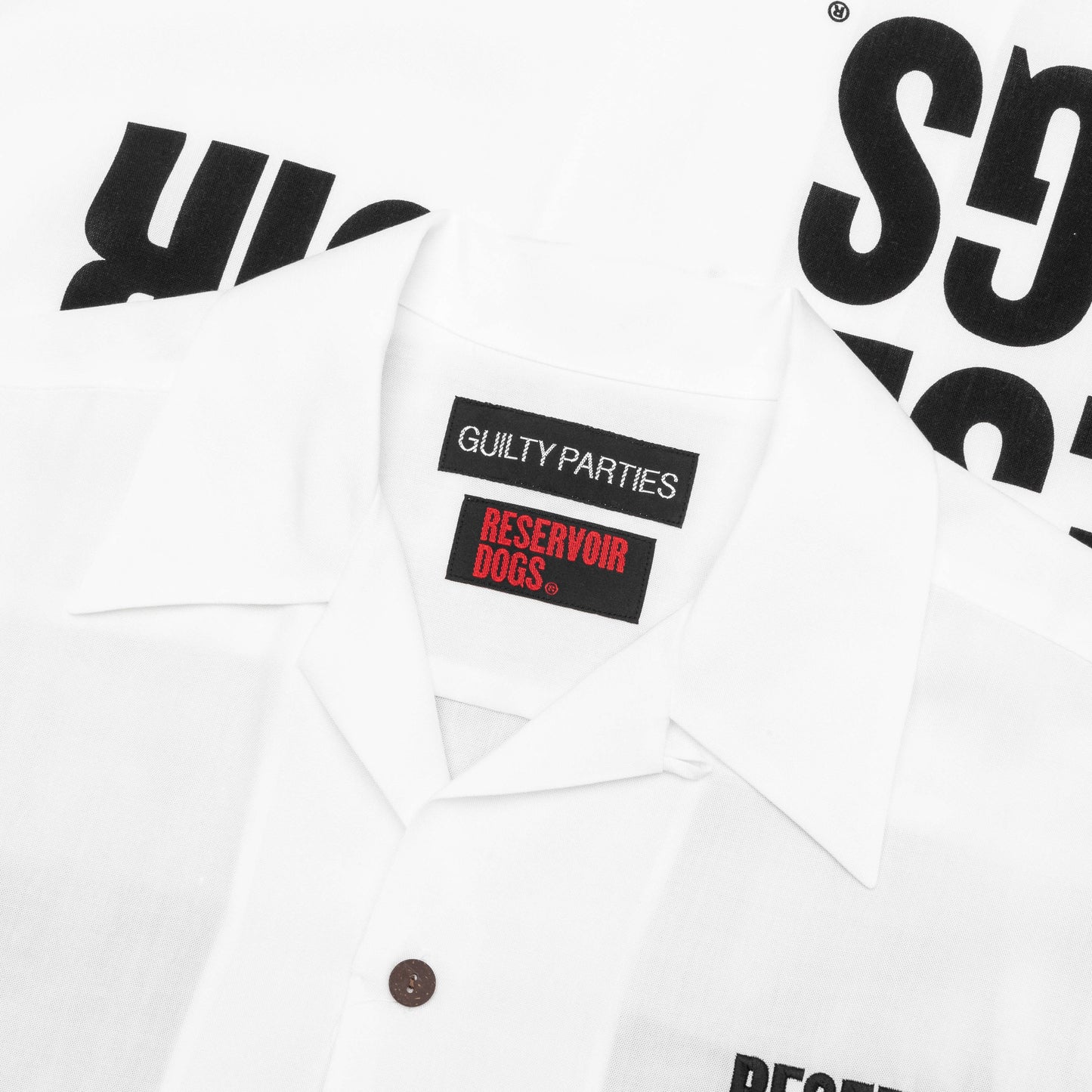 Reservoir Dogs S/S Hawaiian Shirt Type-1 - White