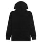 Rhinestone Impact Hoodie - Black