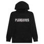 Rhinestone Impact Hoodie - Black