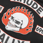 Rhude 92 Rally L/S Tee - Vintage Black