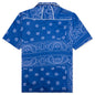 Bandana Track Shirt - Blue