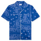 Bandana Track Shirt - Blue