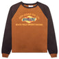Black Hills L/S Raglan Sweatshirt - Camel/Black