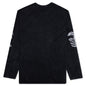 Blue Woman Graphic L/S - Black