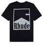 Rhude Chevron Tee - Vintage Black