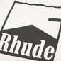 Rhude Chevron Tee - Vintage White