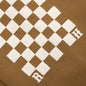 Classic Checkers Graphic Crewneck - Tan