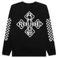 Cross L/S Tee - Vtg Black