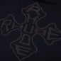 Rhude Cross Logo L/S Tee - Vintage Black