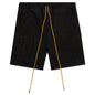 Embroidered Twill Logo Short - Black