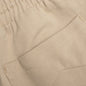 Embroidered Twill Logo Short - Tan