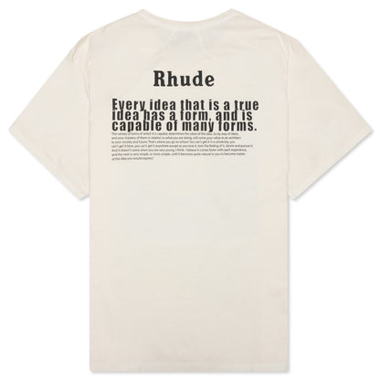 Falling For You Graphic Tee - White