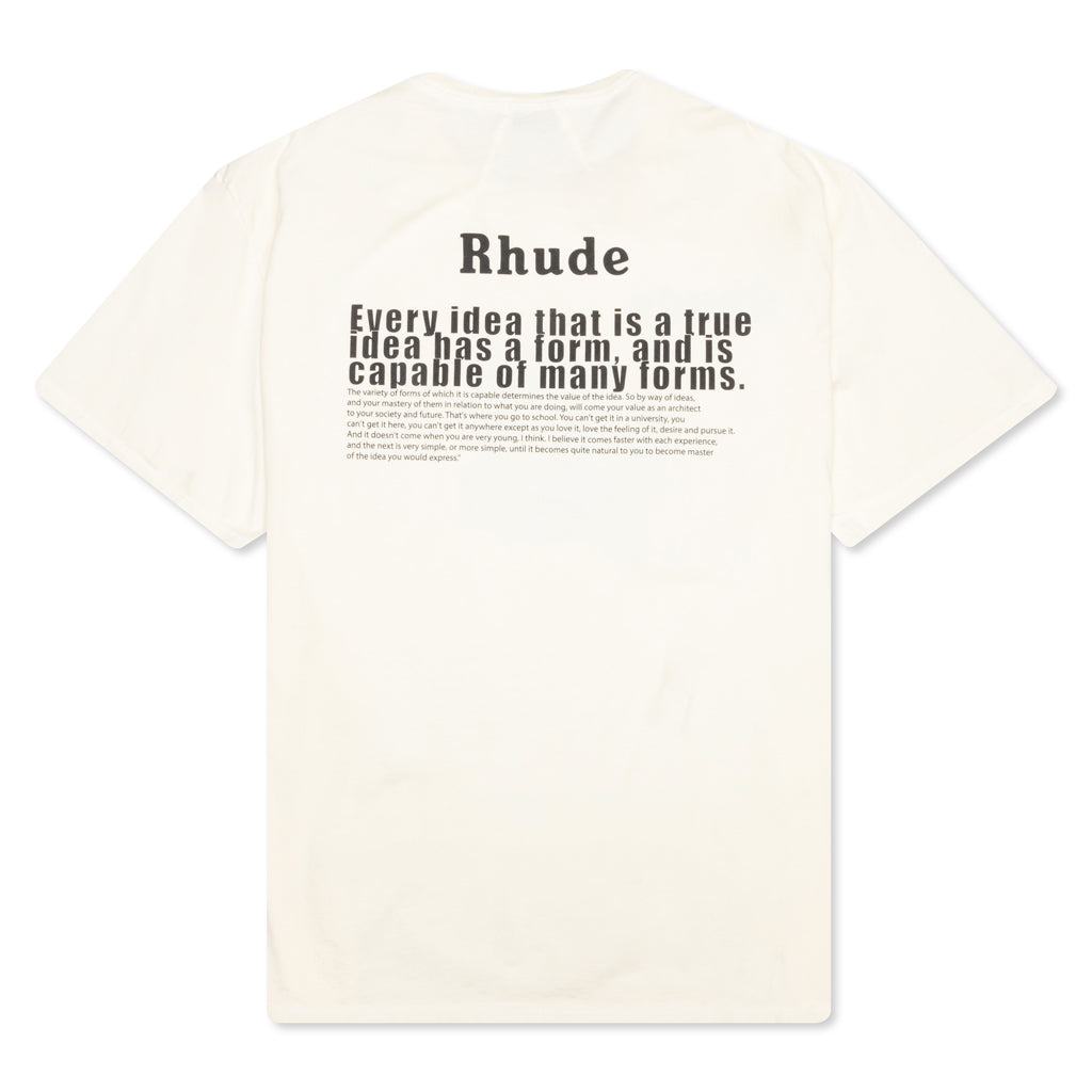 Golden Rule Graphic Tee - White