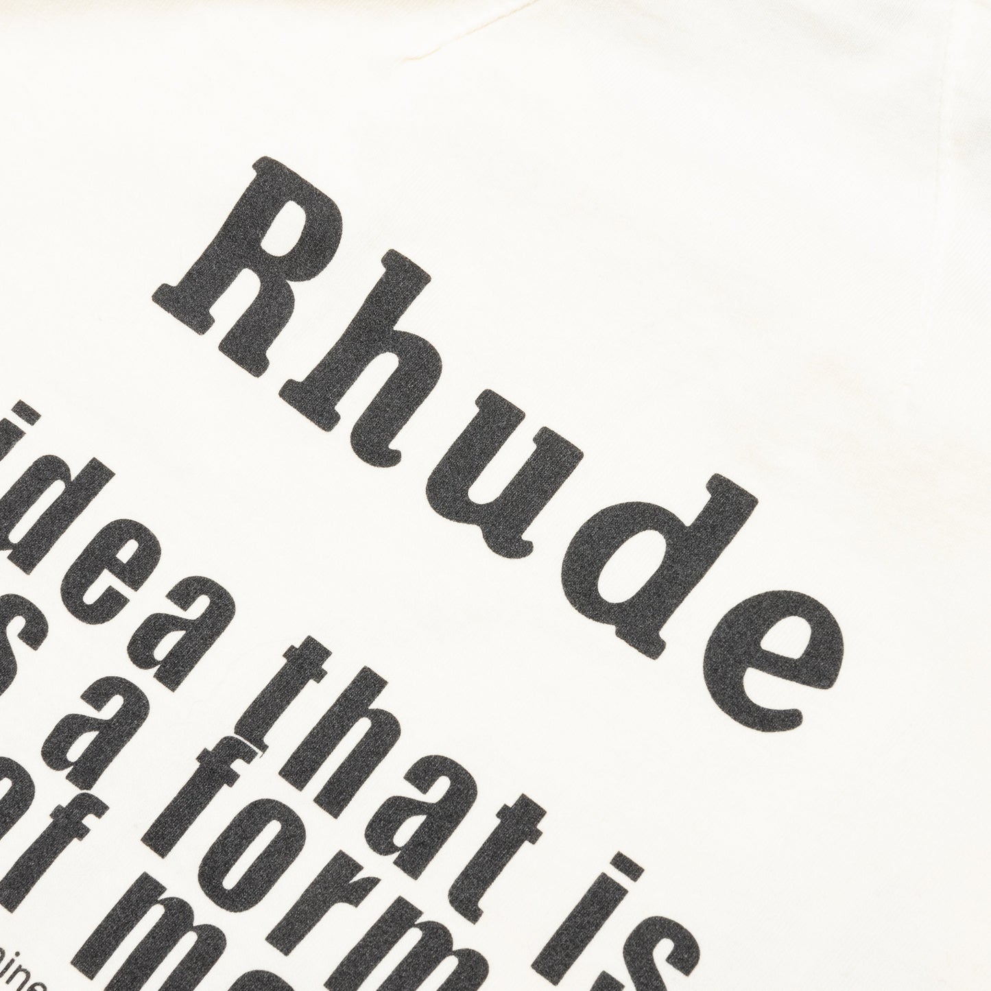 Golden Rule Graphic Tee - White