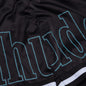 Rhude Logo Basketball Swim Shorts - Black/White