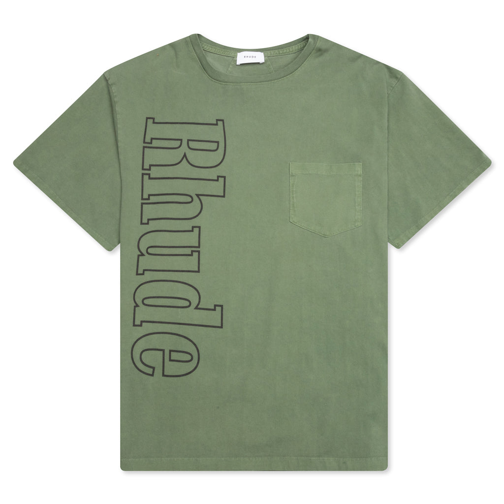 Logo Pocket Tee - Olive