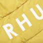 Logo Puffer Jacket - Mustard