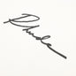 Logo Script Graphic Tee - White