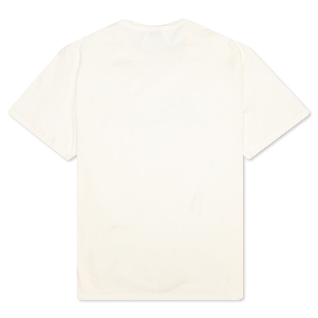 Logo Script Graphic Tee - White
