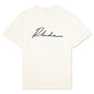 Logo Script Graphic Tee - White