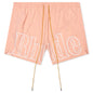 Logo Swim Trunks - Salmon Pink