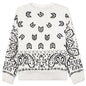Lounge Sweater - White/Black