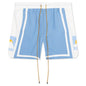 Rhude Moonlight Short - Powder Blue/Off White