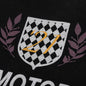 Motor Crest Crew - Black