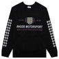 Motor Crest Crew - Black