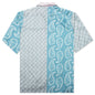 Multi Paisley Button Down - Green/Blue