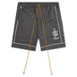 PJ Short - Grey Stripes