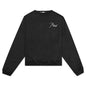 Panel Crewneck - Black