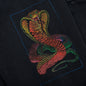Psychadelic Skull Graphic Hoodie - Black