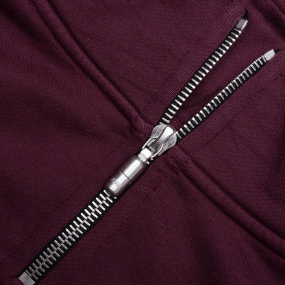 Quarter Zip - Bordeux